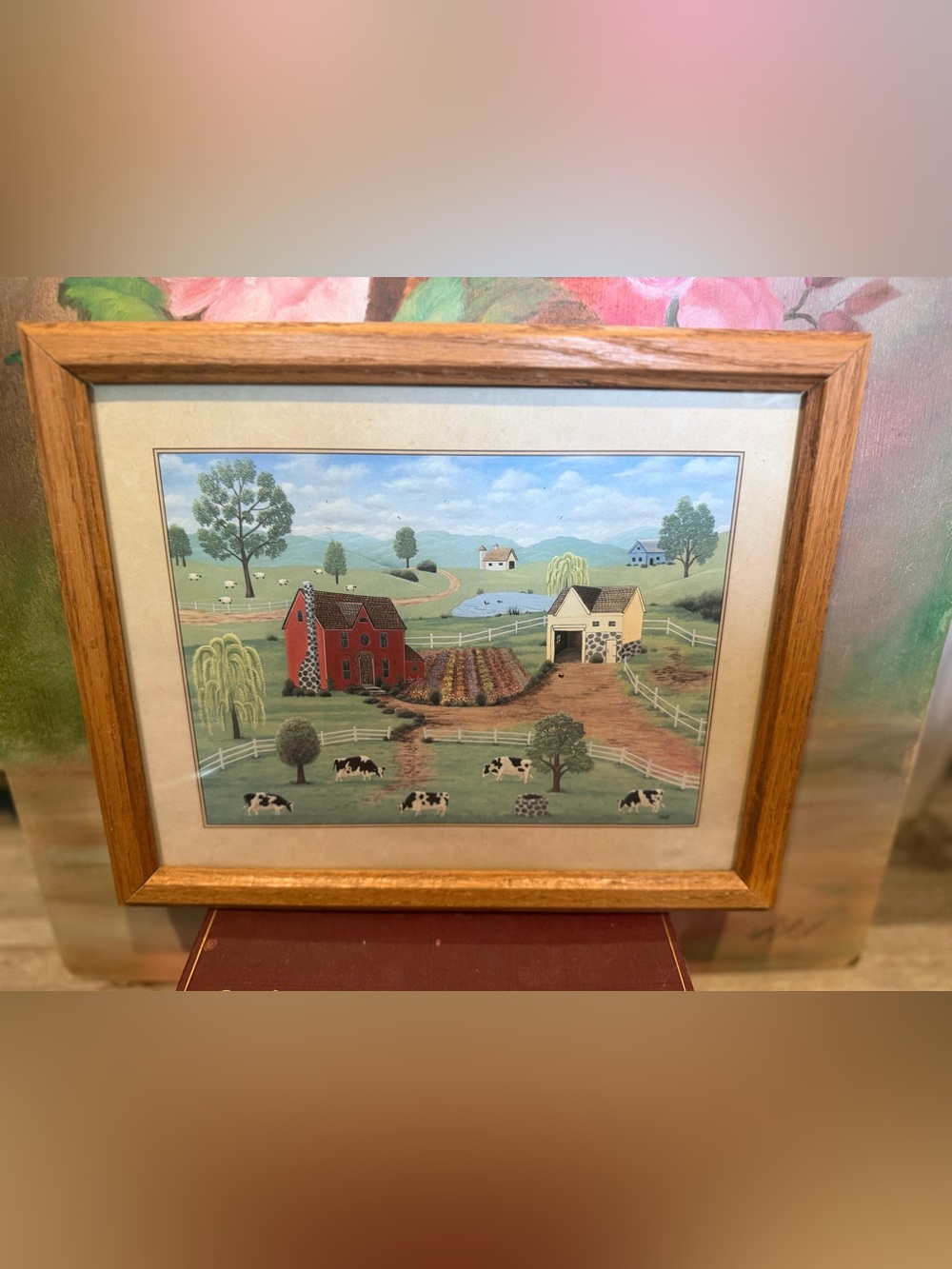 "Primitive Farm " print by M.P